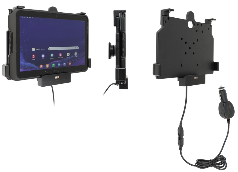 Brodit Aktiivinen pidike tupakansytyttimen kanssa, Samsung Galaxy Tab Active 5 Pro SM-X356B 