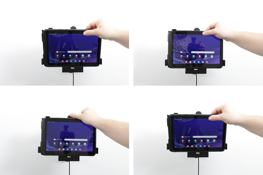 Brodit Aktiivinen pidike tupakansytyttimen kanssa, Samsung Galaxy Tab Active 5 Pro SM-X356B 