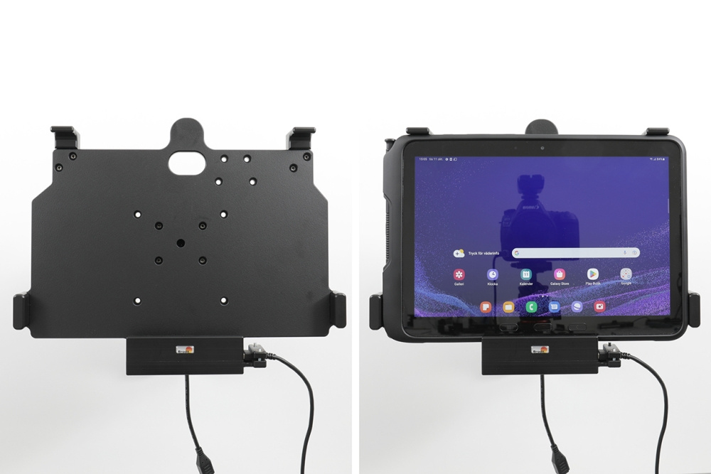 Brodit Aktiv-teline tupakansytyttimellä, Samsung Galaxy Tab Active 5 Pro SM-X356B 