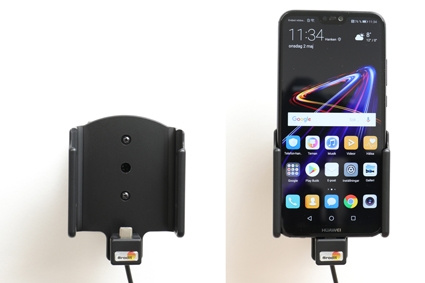 Brodit Aktiv-teline pysäköityyn asennukseen, Huawei P20 Lite 