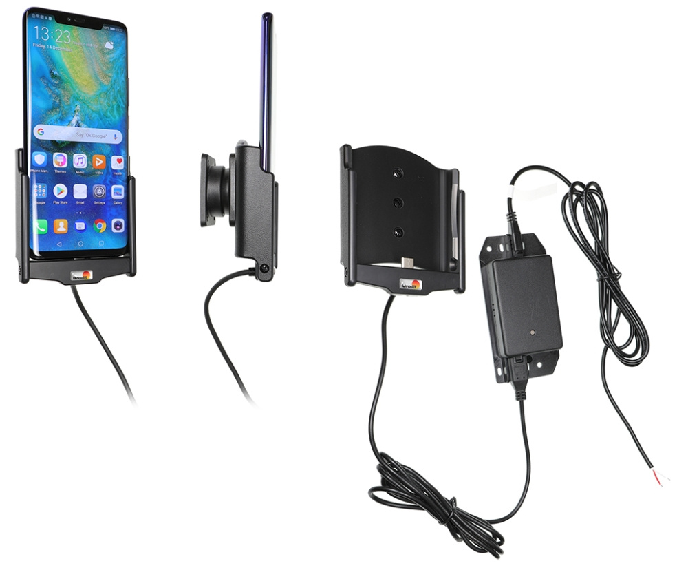 Brodit Aktiivinen pidike kiinteään asennukseen, Huawei Mate 20 Pro 