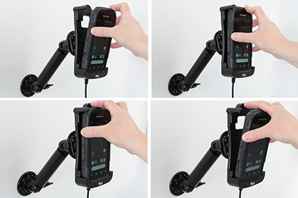 Brodit Aktiv-teline pysäköityyn asennukseen, Honeywell CT60XP 