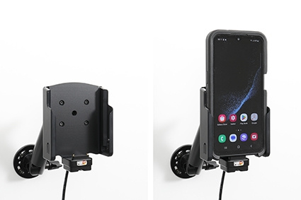 Brodit Aktiv-teline pysäköityyn asennukseen, Samsung Galaxy Xcover 6 Pro 