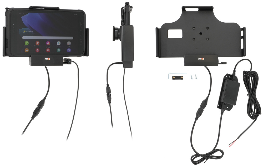 Brodit Aktiv-teline pysyvään asennukseen, Samsung Galaxy Tab Active 2 SM-T390/SM-T395/3 SM-T570/SM-T575