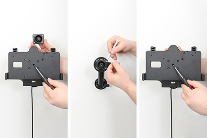 Brodit Aktiv-teline pysäköityyn asennukseen, Samsung Galaxy Tab Active 3 SM-T570/SM-T575/5 SM-X300/SM-X306B