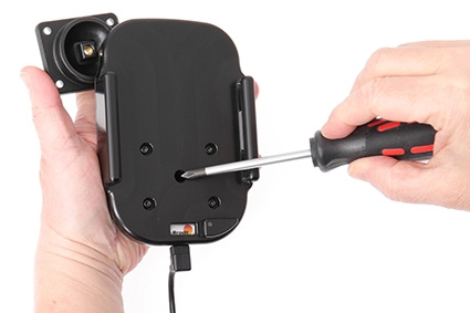 Brodit Qi langaton aktiivinen puhelinteline autolaturilla, Apple iPhone 11