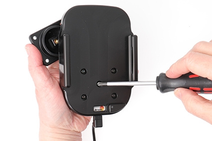 Brodit Qi langaton aktiivinen puhelinteline autolaturilla, Apple iPhone 12 Pro Max