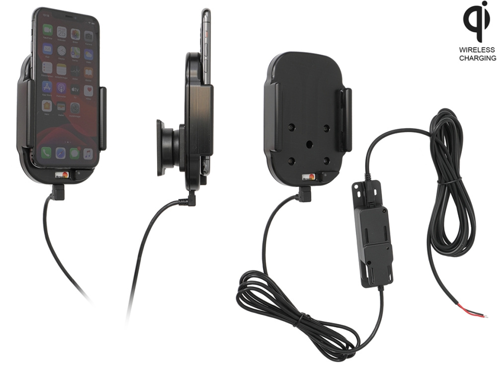 Brodit Qi langaton aktiivinen pidike kiinteään asennukseen, Apple iPhone 11 Pro 