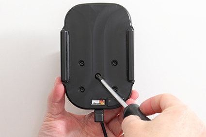 Brodit Qi langaton aktiivinen pidike kiinteään asennukseen, Samsung Galaxy S20 4G, 5G (SM-G981B/SM-G981F) 