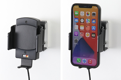 Brodit Qi langaton aktiivinen pidike kiinteään asennukseen, Apple/Google/Huawei/Oppo/Samsung