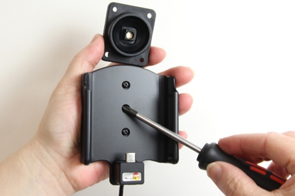 Brodit Aktiv-teline USB-kaapelilla ja tupakansytyttimen adapterilla, Samsung Galaxy A8 (2018) 