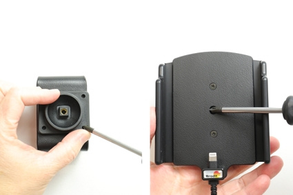 Brodit aktiivinen pidike USB-kaapelilla ja tupakansytyttimen adapterilla, Apple iPhone 11 Pro Max/Xs Max