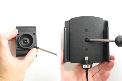 Brodit aktiivinen pidike USB-kaapelilla ja tupakansytyttimen adapterilla, Apple iPhone 11/11 Pro/11 Pro Max/Xs Max