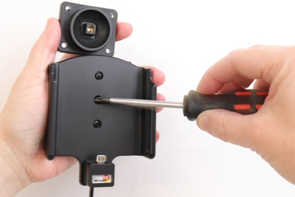 Brodit Aktiivinen pidike USB-kaapelilla ja tupakansytyttimen adapterilla, Samsung Galaxy J4+ (SM-J415) 