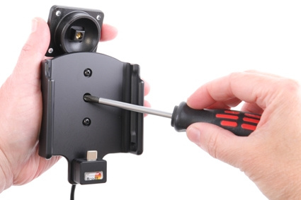 Brodit aktiivinen pidike USB-kaapelilla ja tupakansytyttimen adapterilla, Samsung Galaxy XCover 4s 