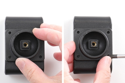 Brodit Aktiivinen pidike USB-kaapelilla ja tupakansytyttimen adapterilla, Samsung Galaxy A50 (SM-A505) 