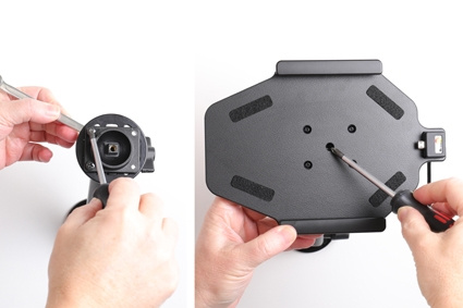 Brodit aktiivinen pidike USB-kaapelilla ja tupakansytyttimen adapterilla, Samsung Galaxy Tab A 8.0 (2019 SM-T290/SM-T295) 