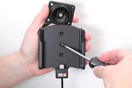 Brodit Aktiv pidike USB-kaapelilla ja tupakansytyttimen adapterilla, Samsung Galaxy Xcover Pro SM-G715 