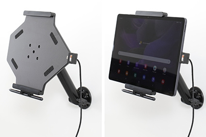 Brodit aktiivinen pidike USB-kaapelilla ja tupakansytyttimen adapterilla, Samsung Galaxy Tab S7 FE SM-T733 