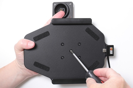 Brodit Aktiivinen pidike USB-kaapelilla ja tupakansytyttimen adapterilla, Samsung Galaxy Tab A 8.4 (2020) SM-T307 