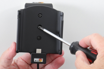 Brodit aktiivinen pidike USB-kaapelilla ja tupakansytyttimen adapterilla, Samsung Galaxy A41 (SM-A415F) 