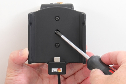 Brodit Aktiv-teline USB-kaapelilla ja tupakansytyttimen adapterilla, Samsung Galaxy Note 20 5G 