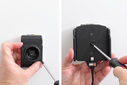 Brodit aktiivinen pidike USB-kaapelilla ja tupakansytyttimen adapterilla, Apple iPhone 12/12 Pro/12 Pro Max/13/13 Pro/13 Pro Max/14/14 Plus/14 Pro Max