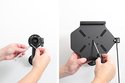 Brodit aktiivinen pidike USB-kaapelilla ja tupakansytyttimen adapterilla, Lenovo Tab K10 TB-X6C6F 