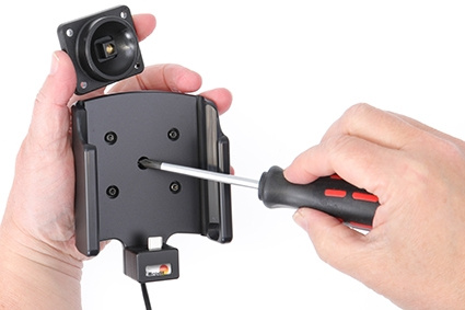 Brodit aktiivinen pidike USB-kaapelilla ja tupakansytyttimen adapterilla, Samsung Galaxy Xcover 6 Pro 