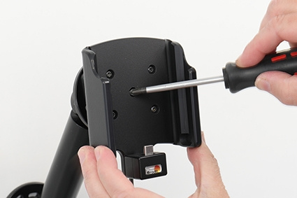 Brodit aktiivinen pidike USB-kaapelilla ja tupakansytyttimen adapterilla, Samsung Galaxy Xcover 6 Pro 