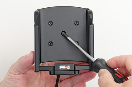 Brodit Aktiivinen pidike USB-kaapelilla ja tupakansytyttimen adapterilla, Samsung Galaxy Xcover 6 Pro 