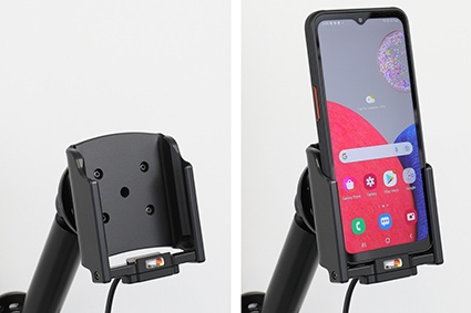 Brodit Aktiivinen pidike USB-kaapelilla ja tupakansytyttimen adapterilla, Samsung Galaxy Xcover 6 Pro 