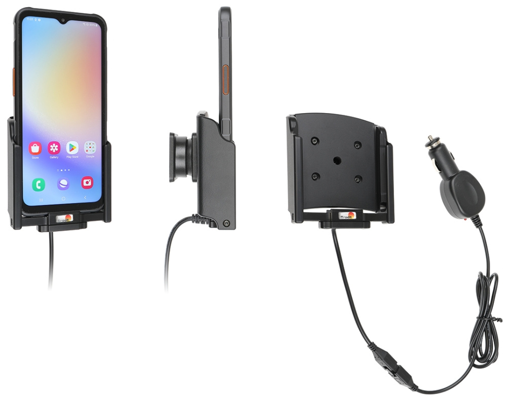 Brodit Aktiivinen pidike tupakansytyttimellä, Samsung Galaxy Xcover 7 