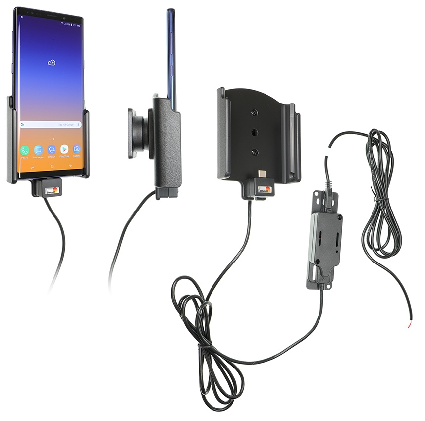 Brodit Aktiv-teline pysäköityyn asennukseen, Samsung Galaxy Note 9 