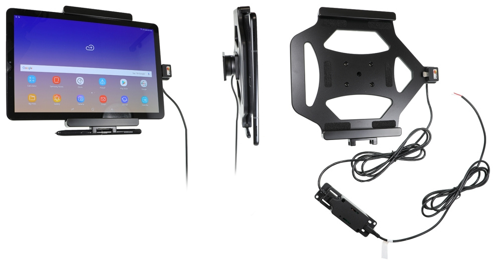 Brodit Aktiv-teline pysäköityyn asennukseen, Samsung Galaxy Tab S4 10.5 SM-T830/SM-T835 