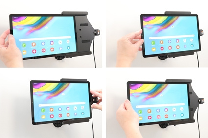 Brodit Aktiv-teline pysäköityyn asennukseen, Samsung Galaxy Tab S5e 10.5 SM-T720/SM-T725 