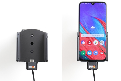 Brodit Aktiivinen pidike kiinteään asennukseen, Samsung Galaxy A40 (SM-A405) 