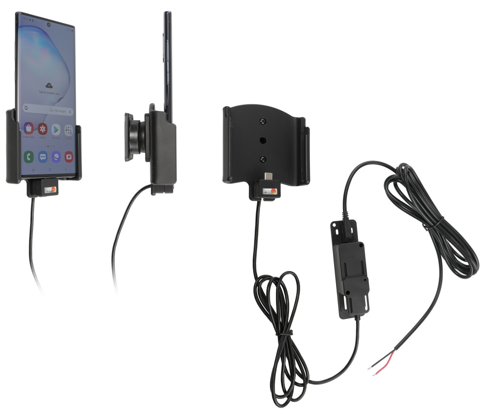 Brodit Aktiv-teline pysäköityyn asennukseen, Samsung Galaxy Note 10+ 5G/SM-N975