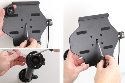 Brodit Aktiv-teline pysäköityyn asennukseen, Samsung Galaxy Tab S6 10.5 SM-T860/SM-T865 