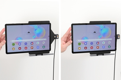 Brodit Aktiv-teline pysäköityyn asennukseen, Samsung Galaxy Tab S6 10.5 SM-T860/SM-T865 