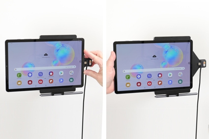 Brodit Aktiv-teline pysäköityyn asennukseen, Samsung Galaxy Tab S6 10.5 SM-T860/SM-T865 