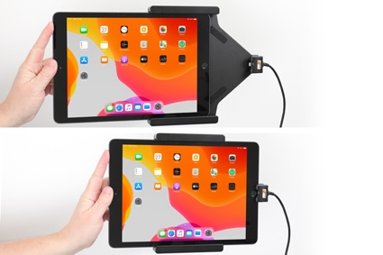Brodit Aktiivinen pidike pysyvään asennukseen, Apple iPad 10.2 7th Gen (A2197, A2198, A2200)/8th Gen (A2428, A2429, A2430, A2270)/9th Gen (A2602, A2603, A2604, A2605)