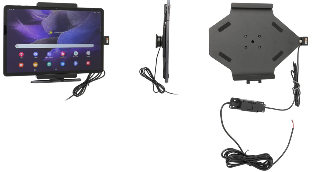 Brodit Aktiv-teline pysäköityyn asennukseen, Samsung Galaxy Tab S7 FE SM-T733 