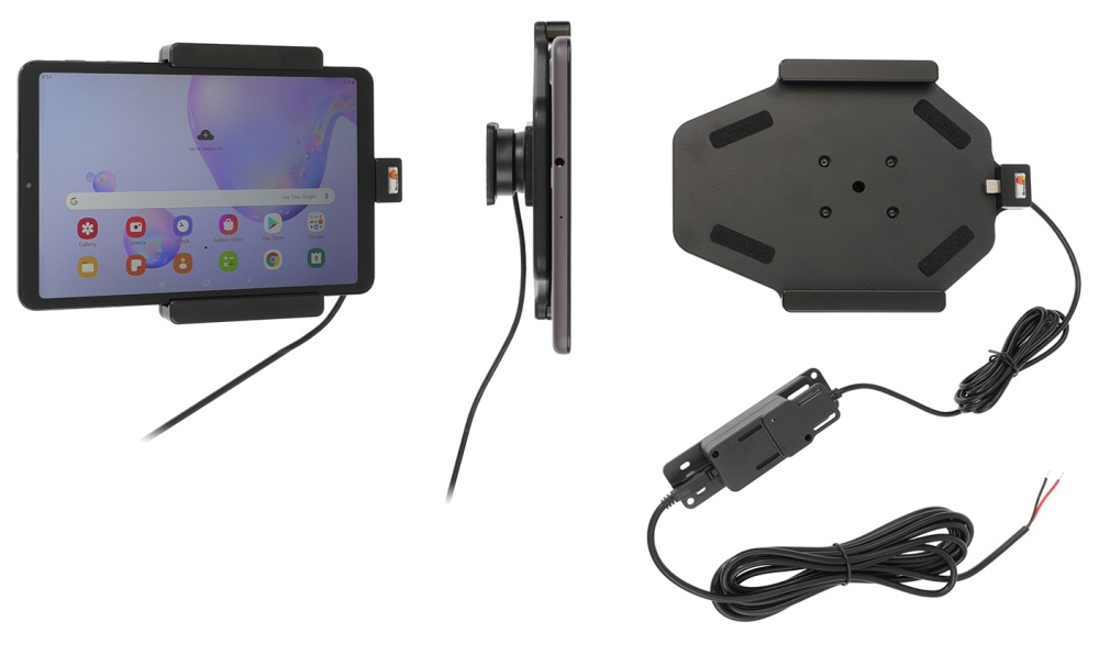 Brodit Aktiivinen pidike pysyvään asennukseen, Samsung Galaxy Tab A 8.4 (2020) SM-T307 