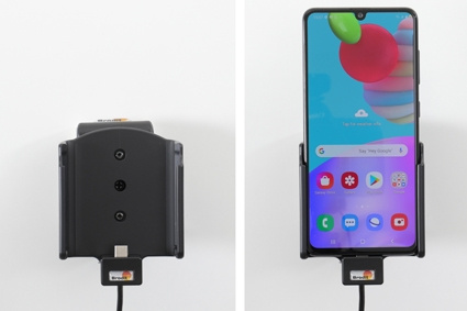 Brodit Aktiv-teline pysäköityyn asennukseen, Samsung Galaxy A41 (SM-A415F) 