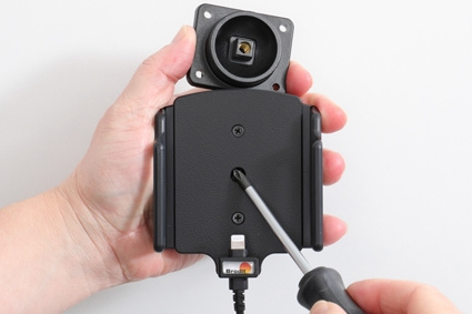 Brodit Aktiv-teline pysyvään kiinnitykseen, Apple iPhone 12/12 Pro/13/13 Pro/14 Pro