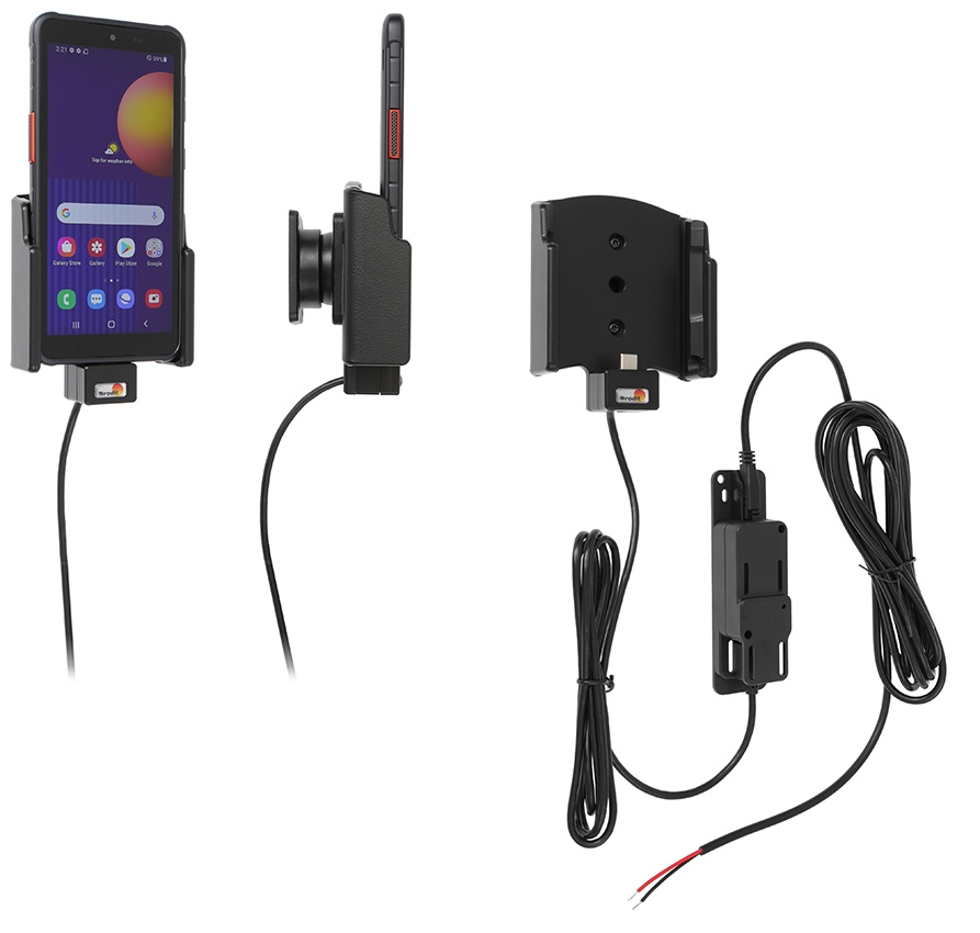 Brodit Aktiv-teline pysäköityyn asennukseen, Samsung Galaxy Xcover 5 