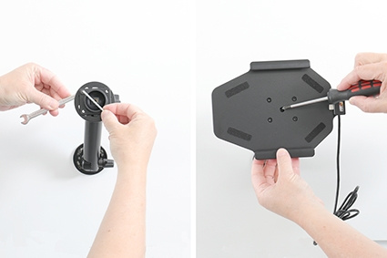 Brodit Aktiv-teline pysäköityyn asennukseen, Samsung Galaxy Tab A7 Lite SM-T220/SM-T225 