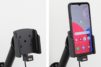 Brodit Aktiv-teline pysäköityyn asennukseen, Samsung Galaxy Xcover 6 Pro 