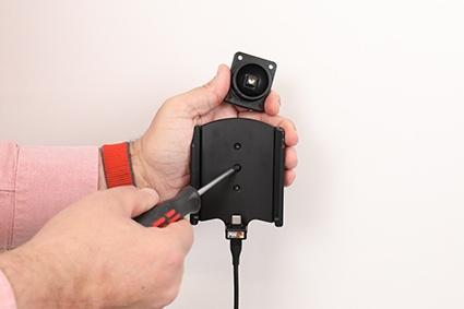 Brodit Aktiv-teline pysäköityyn asennukseen, Apple iPhone 15 Pro Max 